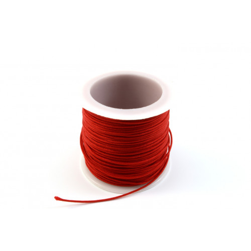 KNOTTING CORD 1MM RED